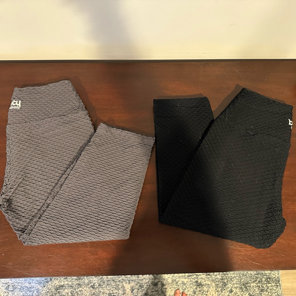 Booty by Brabants Plus Croco Skin Cropped Leggings
